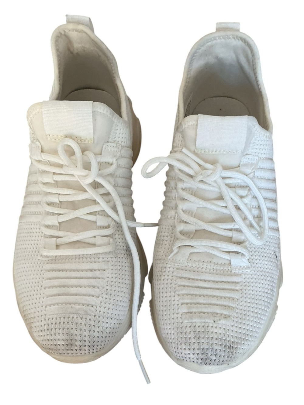 Torrid Women’s White Sneakers w/ Silver Sequins